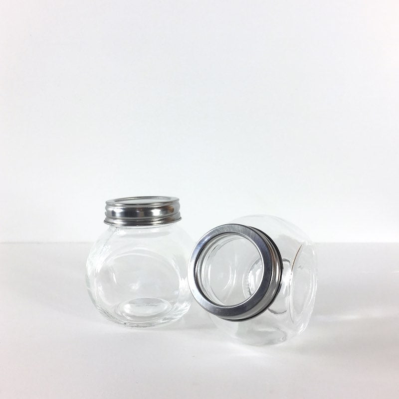 Spice Jars made from glass with a clear perspex lid available in NZ