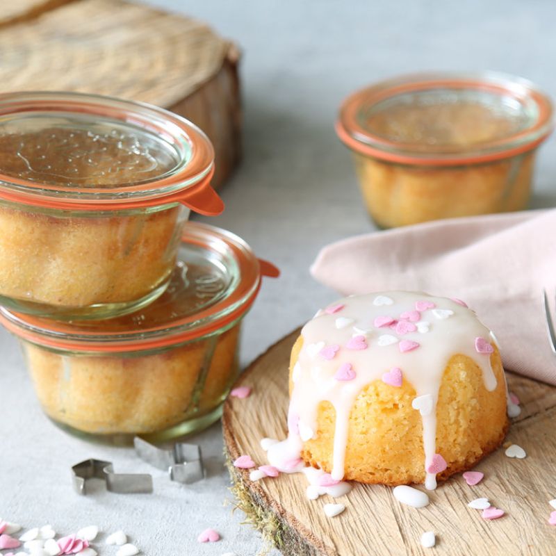 Weck Bundt Cake (Gugelhupf) Jars