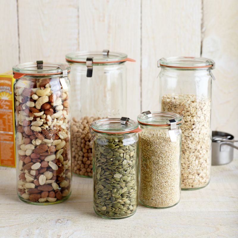 Weck Cylinder Jars