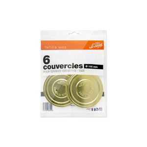 Le Parfait Familia Wiss Terrine Screw Lids