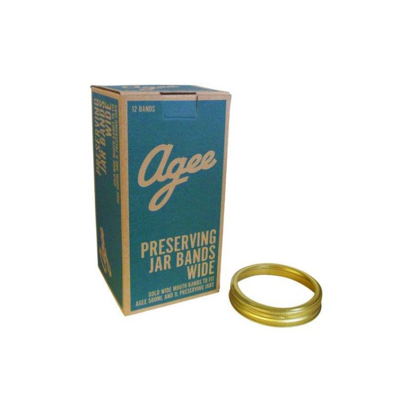 Agee Wide Mouth Screw Bands NZ
