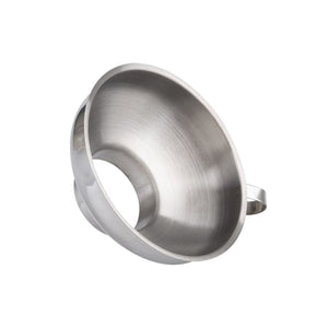Side view of Appetito Stainless Steel Jam Funnel | NZ