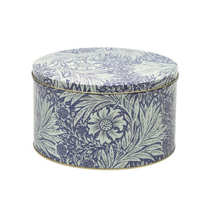 Arts & Crafts William Morris Marigold Large Cake Tin shown against a white background.