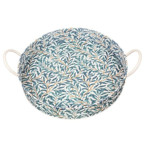 Arts & Crafts Willow Large Handled Tray shown front on against a white background.
