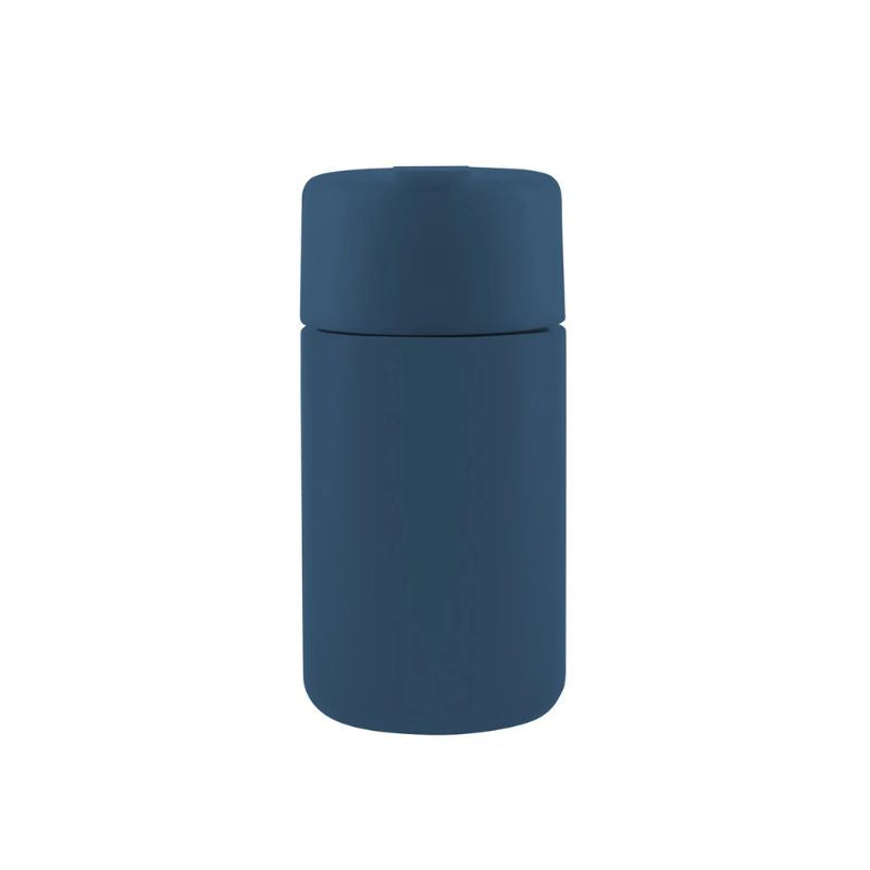 Avanti Brew Insulated Travel Cup in Navy on a white background