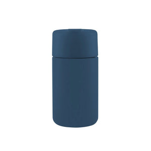 Avanti Brew Insulated Travel Cup in Navy on a white background