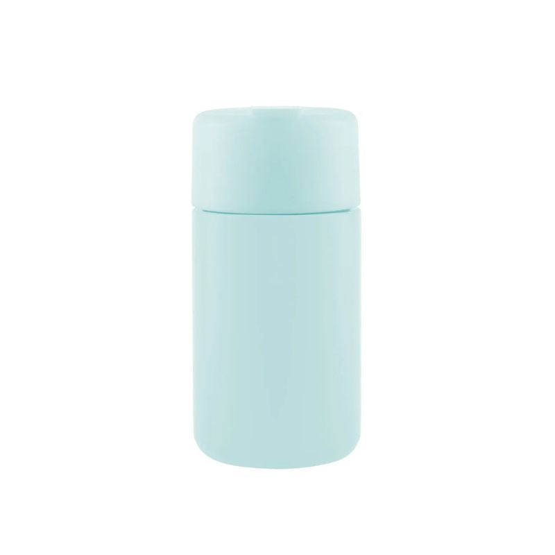 Avanti Brew Insulated Travel Cup in Sea Breeze Blue on a white background
