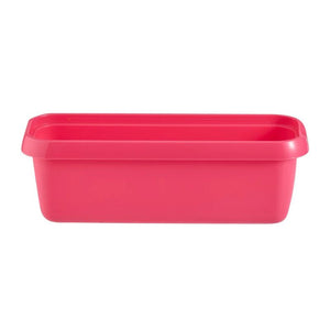 Avanti Easy Scoop Ice Cream Container pink inner shown from a front angle on a plain white background.