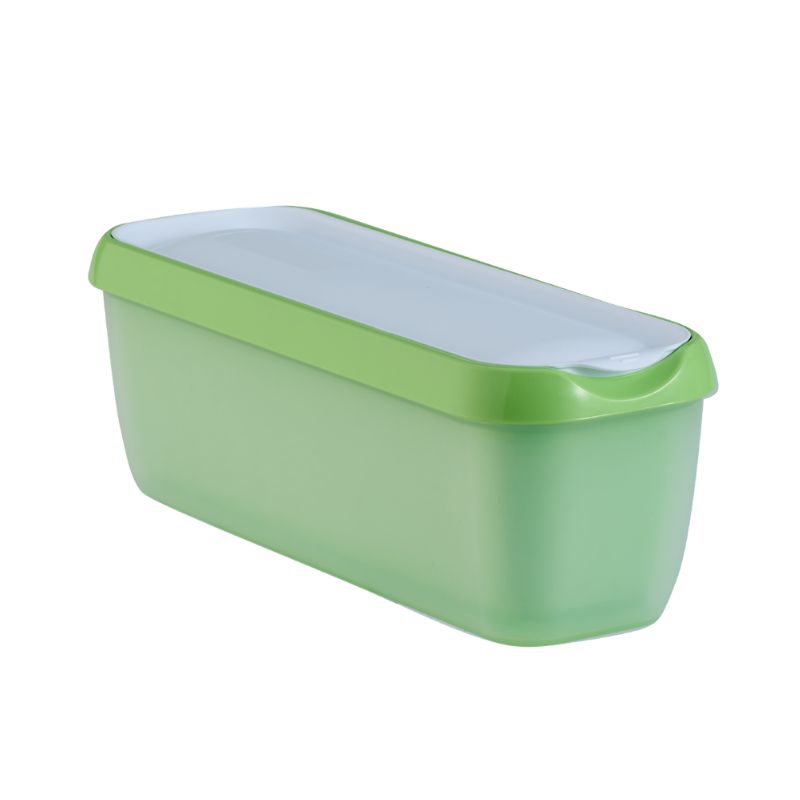 Avanti Easy Scoop Ice Cream Container in Pistachio green colour shown on a plain white background.