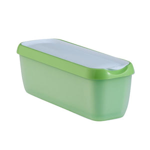 Avanti Easy Scoop Ice Cream Container in Pistachio green colour shown on a plain white background.