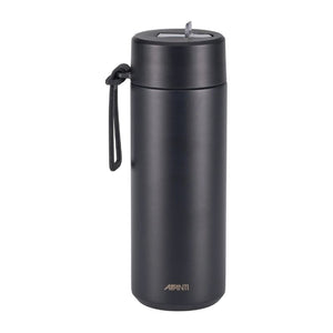 Avanti HydroUltra Vacuum Water Bottle in Black 500 mL shown against a white background.