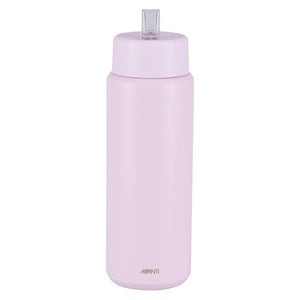 Avanti HydroUltra Vacuum Water Bottle in Lilac 1 L opened shown against a white background.