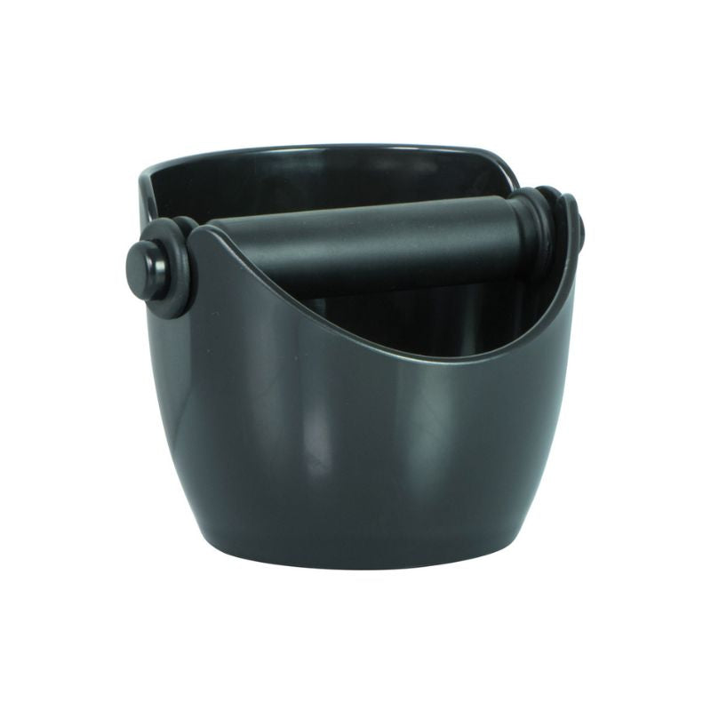 Avanti Knock Box in Black shown against a white background.