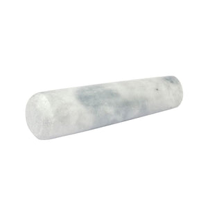 Avanti white marble pestle shown against a white background.