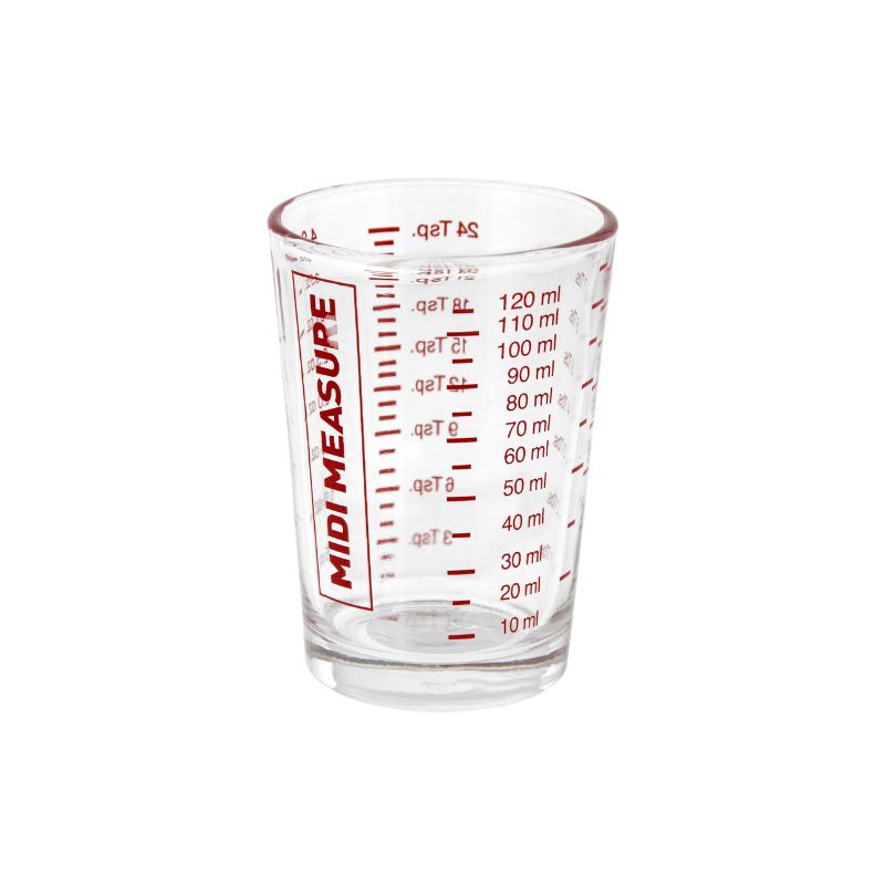 Avanti Measuring Glass 120 mL shown against a white background.