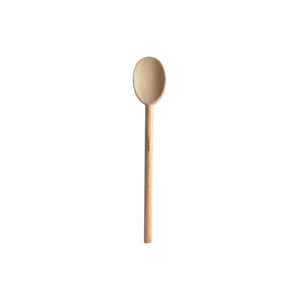 Avanti Regular Beechwood Spoon 25 cm on a white background.
