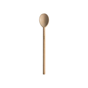 Avanti Regular Beechwood Spoon 30 cm on a white background.