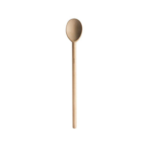 Avanti Regular Beechwood Spoon 35 cm on a white background.