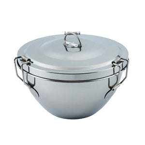 Avanti Stainless Steel Pudding Steamer on a white background.