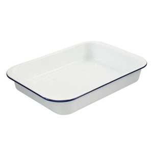Bakemaster Enamel Bake & Roast Pan on a white background