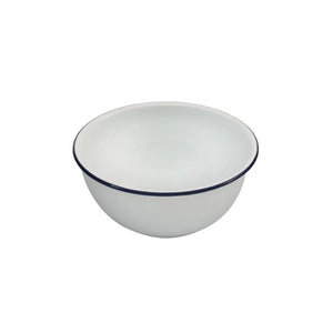 Bakemaster Enamel Mixing Bowl 22cm on a white background
