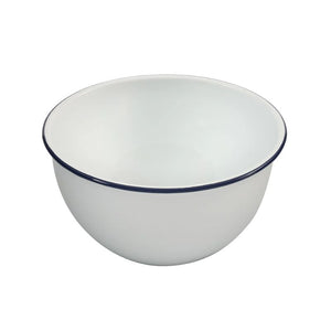 Bakemaster Enamel Mixing Bowl  26cm on a white background.
