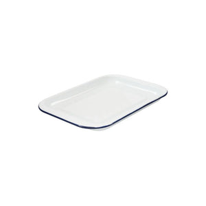 Bakemaster Enamel Oven Tray 28 x 22 cm on a white background