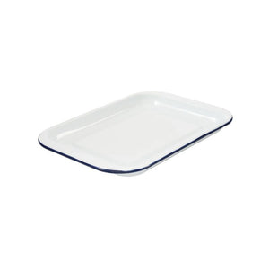 Bakemaster Enamel Oven Tray 35 x 24 cm on a white background