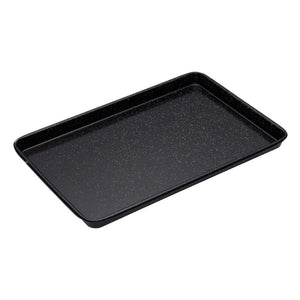 Bakemaster Professional Vitreous Enamel Baking Tray on a white background.