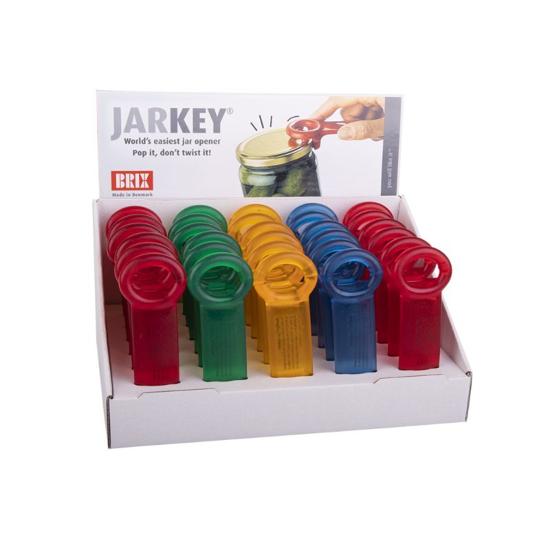 Brix JarKey Jar Opener frosted option available in a variety of colours | NZ