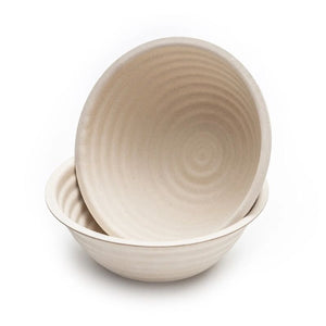 Brod & Taylor Boule Banneton set of two stacked on a white background.