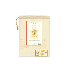 Cavallini & Co Vintage Apron - Cheese - muslin bag reverse