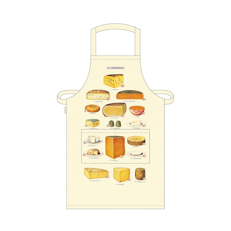 Cavallini & Co Vintage Apron - Cheese | NZ