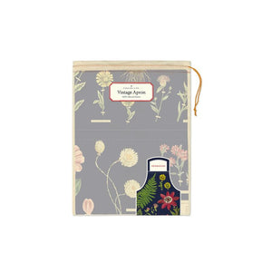 Cavallini & Co Vintage Apron - Herbarium - muslin bag