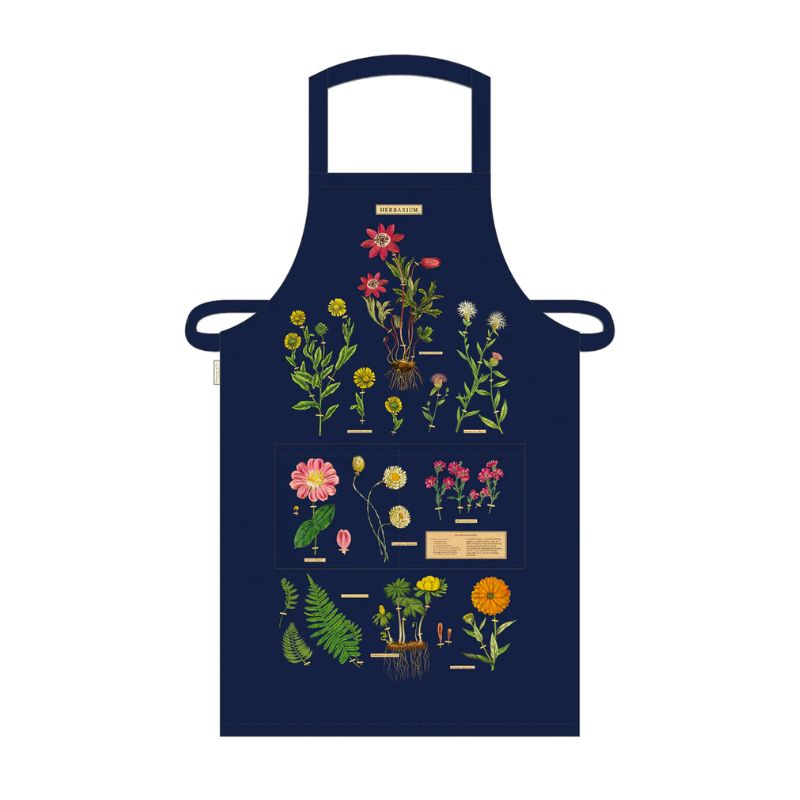 Cavallini & Co Vintage Apron - Herbarium | NZ