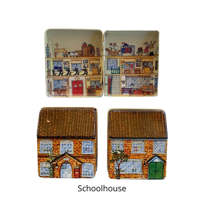 Dana Kubick Inside, Outside House Tins | Tiny Doll House Tins NZ