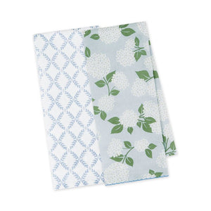 Design Imports Hydrangea Garden Tea Towels (Set of 2)