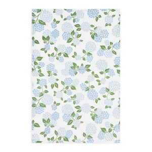 Design Imports Hydrangea Garden Tea Towel in the large hydrangea print.
