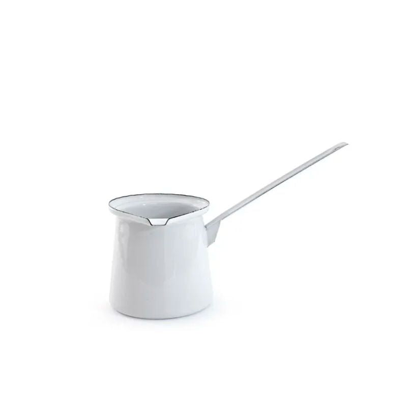 Dishy Enamel Butter Melter - White | NZ