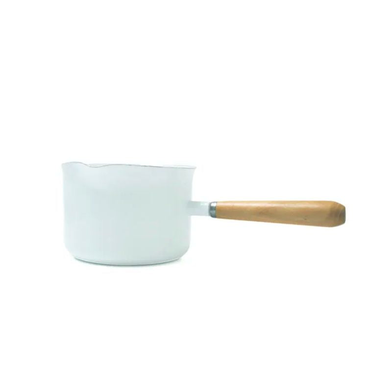 Dishy Enamel Gravy Pot - White | NZ