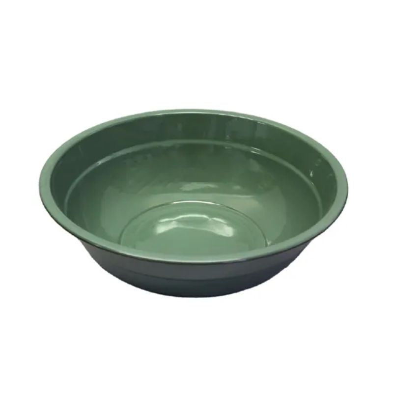Dishy Enamel Large Basin - Tarragon - 40 cm
