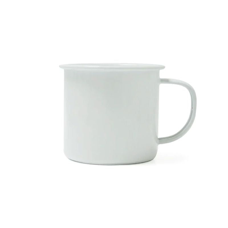 Dishy Enamel Mug - White - 350 mL