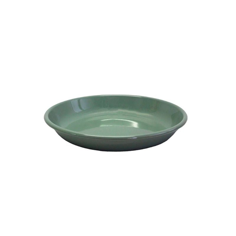 Dishy Enamel Pasta Plate - Tarragon | NZ