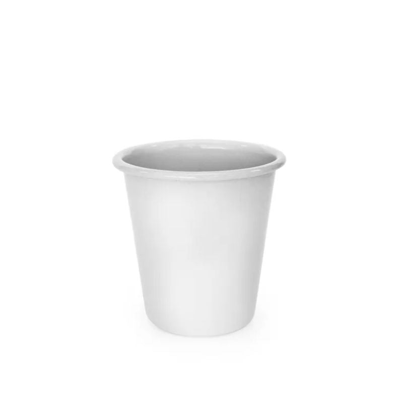Dishy Enamel Tumbler - White | NZ