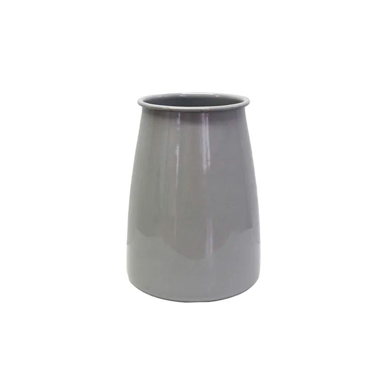 Dishy Enamel Utensil Holder - Soft Grey | NZ