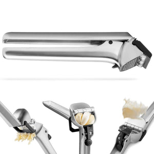 Dreamfarm Garject Garlic Press - press, scrap, and eject garlic with no mess.