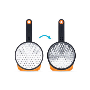 Dreamfarm Ograte Coarse Grater showing reversible grating surfaces | NZ