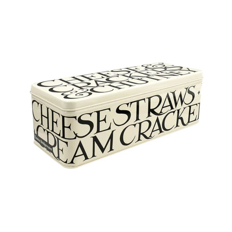 Emma Bridgewater Black Toast Hinged Cracker Tin - NZ