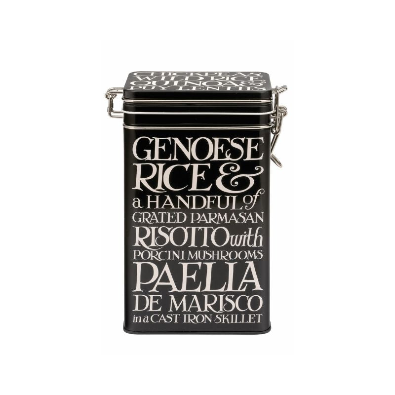 Emma Bridgewater Black Toast Medium Clip Lid Tin - NZ