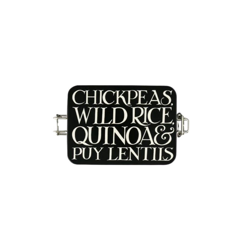 Emma Bridgewater Black Toast Medium Clip Lid Tin - NZ